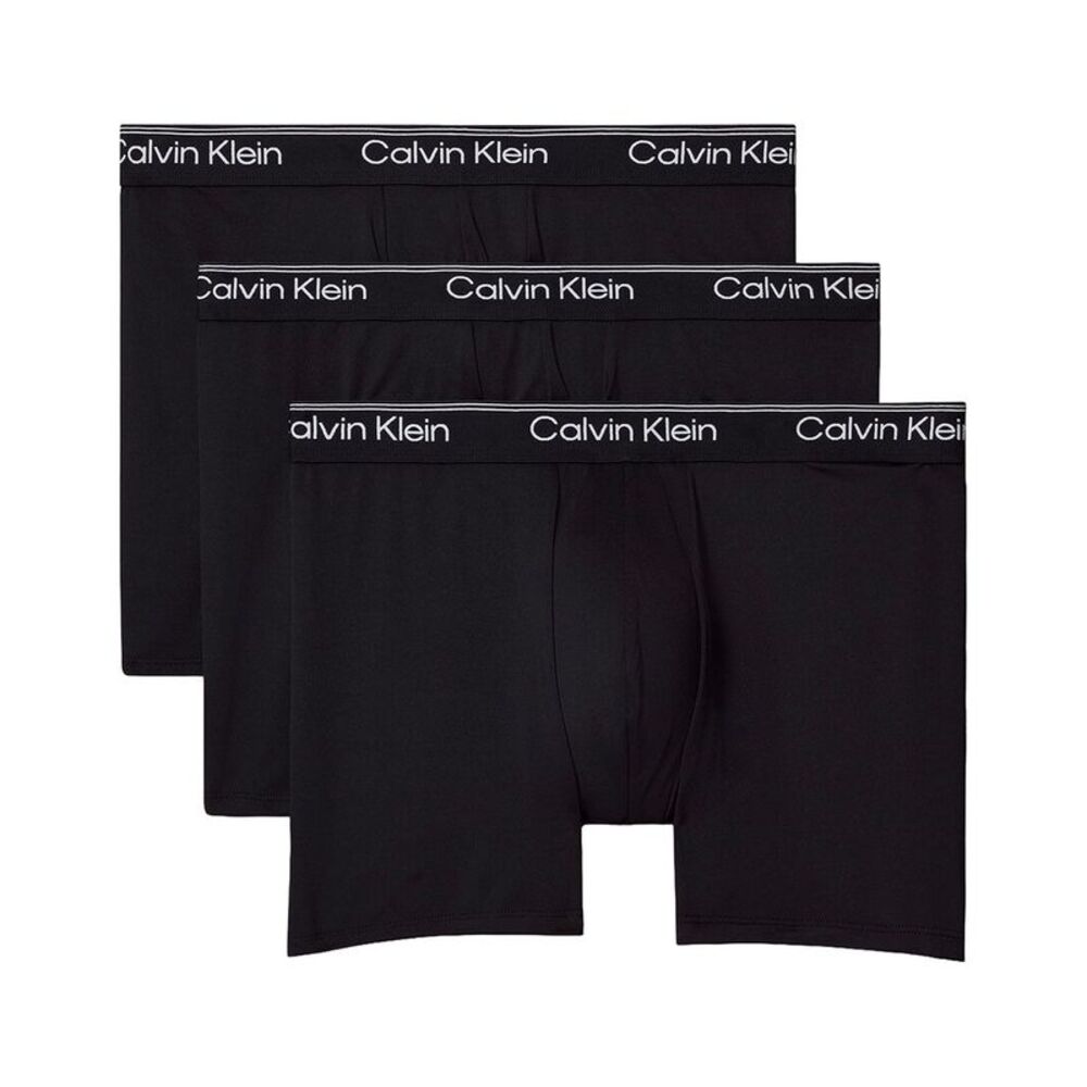 Calvin Klein Mens  Boxer Brief 3-Pack, Black